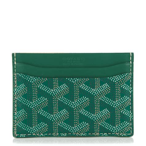 goyard portacarte verde|Buy and Sell Goyard Card Holders .